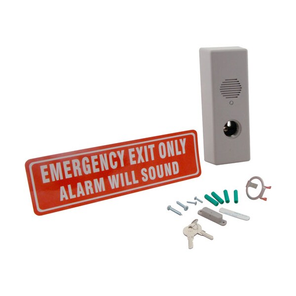 Allpoints Alarm, Door Exit , Steel Gray 1341189 - main